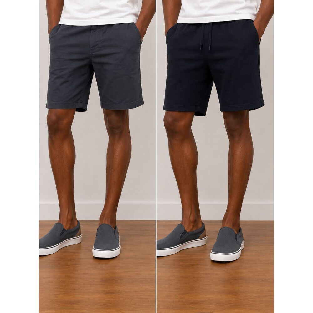 Spalding & 32 Degrees Men's Shorts Bundle Size M Black Gray Athletic Set of 2